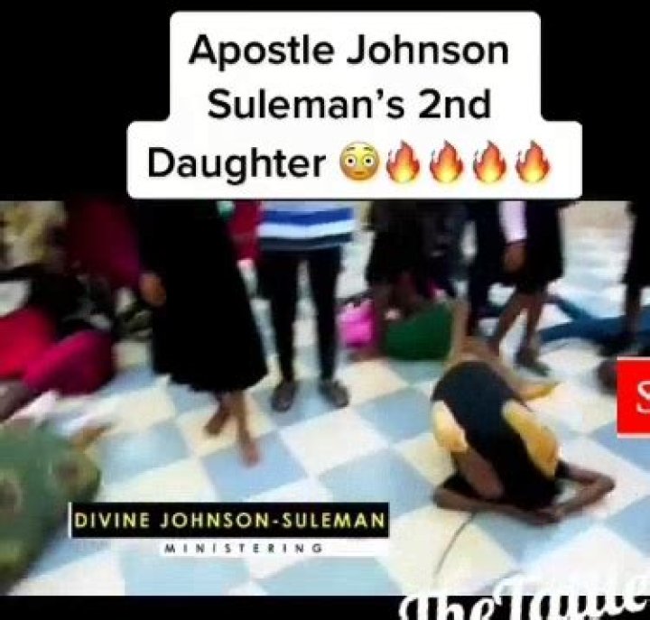 
Nigerians React As Congregation Fall Under The Anointing As Apostle Suleman’s Daughter Conduct Deliverance (Video) 